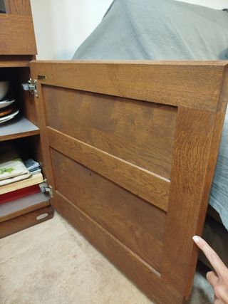 Vitrina roble francés - Mueble madera