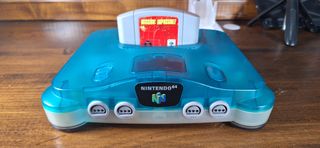 Nintendo 64 Azul Translúcida - Japonesa