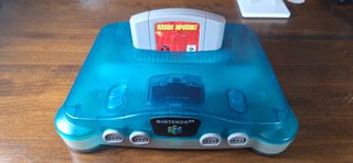 Nintendo 64 Azul Translúcida - Japonesa