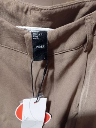 Pantaloni CIDER beige donna