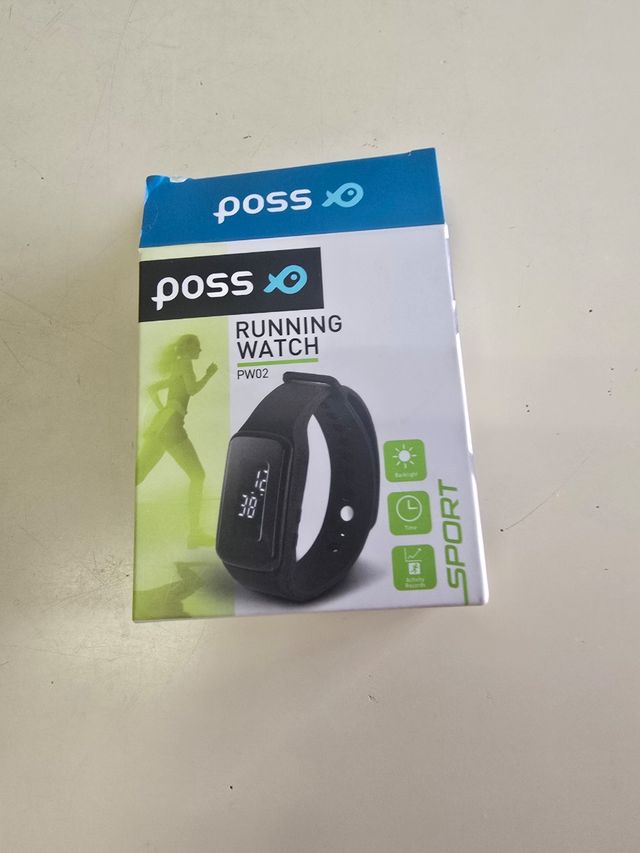 Reloj running POSS PW02 - Negro