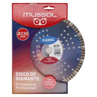 Disco diamante Mussol Kadoc Ø230mm #nuevo #radial