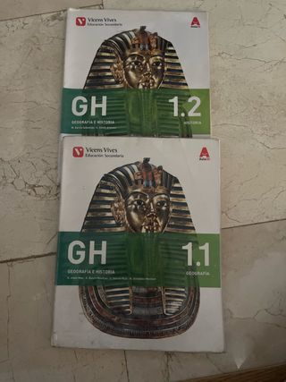 Libros Geografía e Historia 1º ESO Vicens Vives