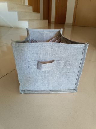 Organizador tela gris - Armario