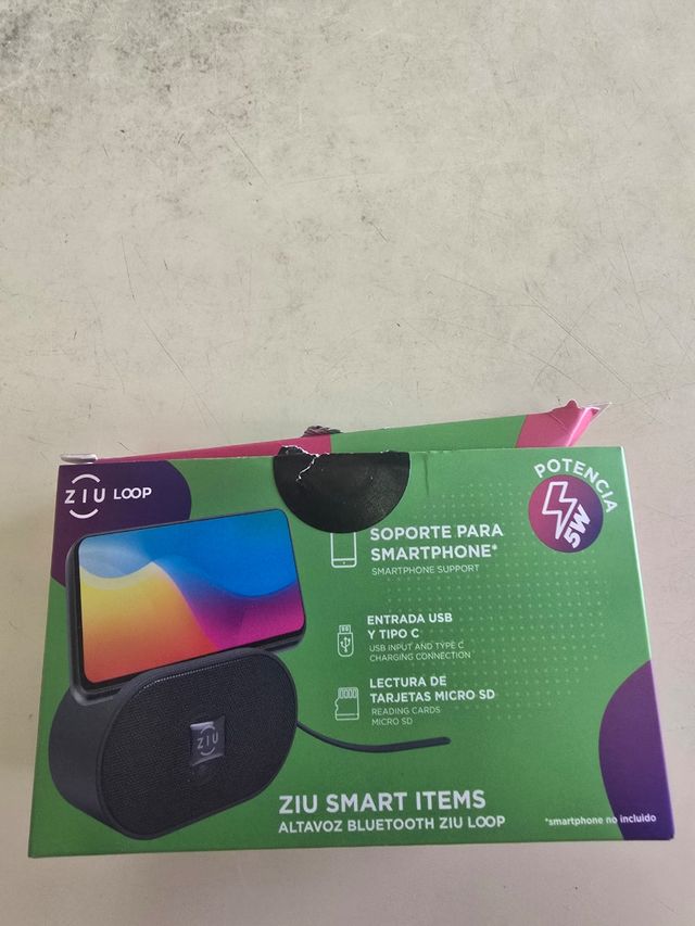 Altavoz Bluetooth ZIU LOOP