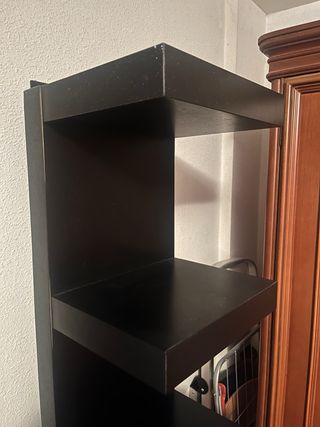 Estantería negra 190cm - Librería