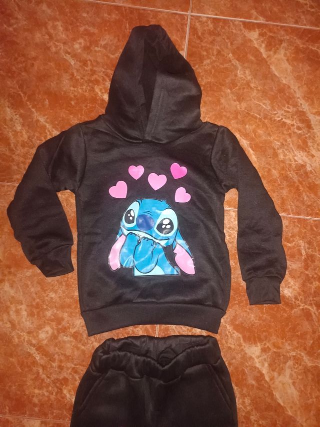 Chándal Stitch niña - Talla 2-3 años