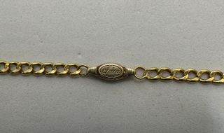 Cadena Alterna de oro combinado 18k, 14.92g, 60cm.