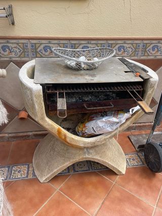 Barbacoa de piedra - Jardín