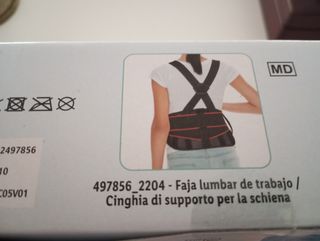 Faja lumbar Sensipast L-XL