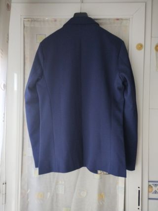 Americana azul talla S caballero