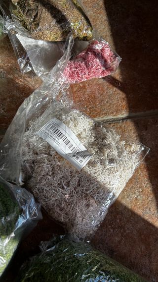 Musgo artificial decorativo 14 packs + regalo