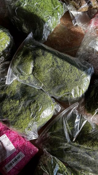 Musgo artificial decorativo 14 packs + regalo