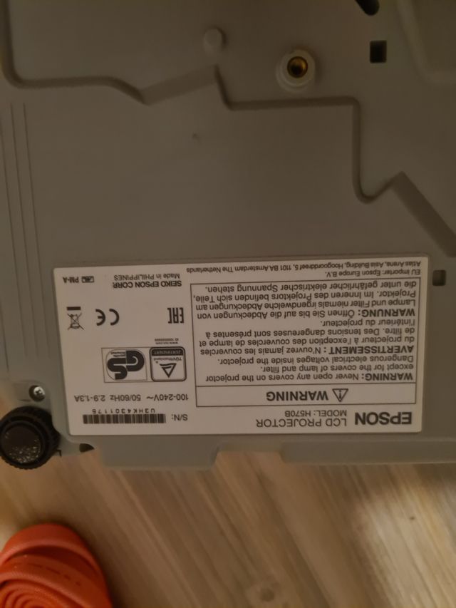 Proyector Epson H570B Blanco