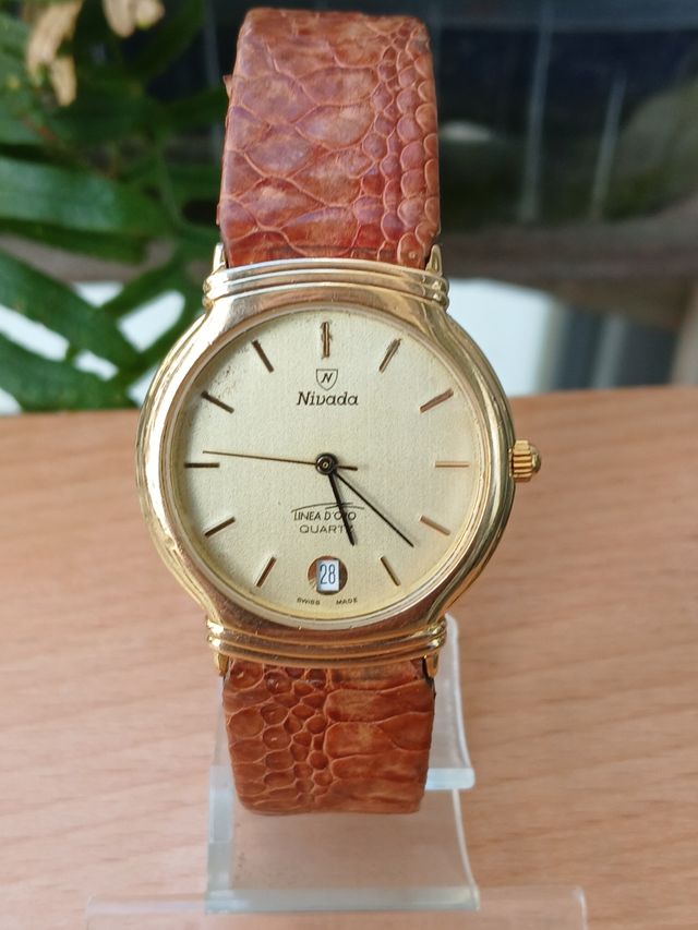 Reloj Nivada Línea D'Oro Cuarzo