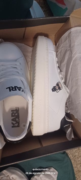 Bambas Karl Lagerfeld blancas