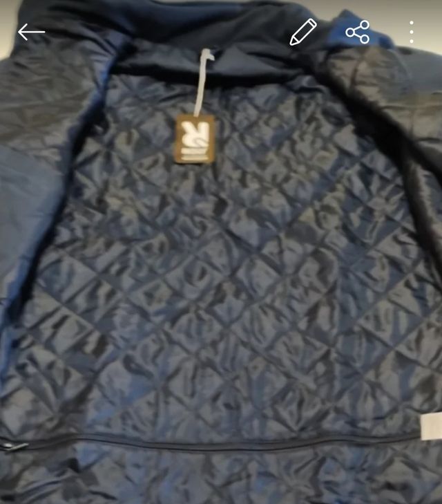 Chaqueta de trabajo impermeable gris