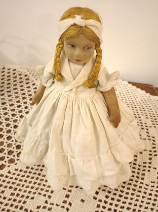 Vecchie bambole doppie di Talleres Arte Fuste.