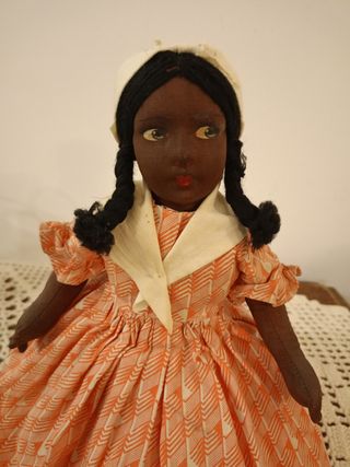 Vecchie bambole doppie di Talleres Arte Fuste.