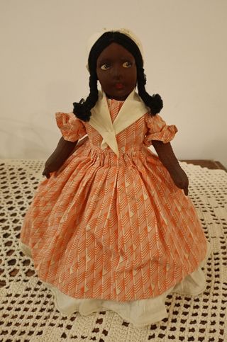 Vecchie bambole doppie di Talleres Arte Fuste.