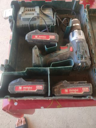Taladro atornillador metabo 18V