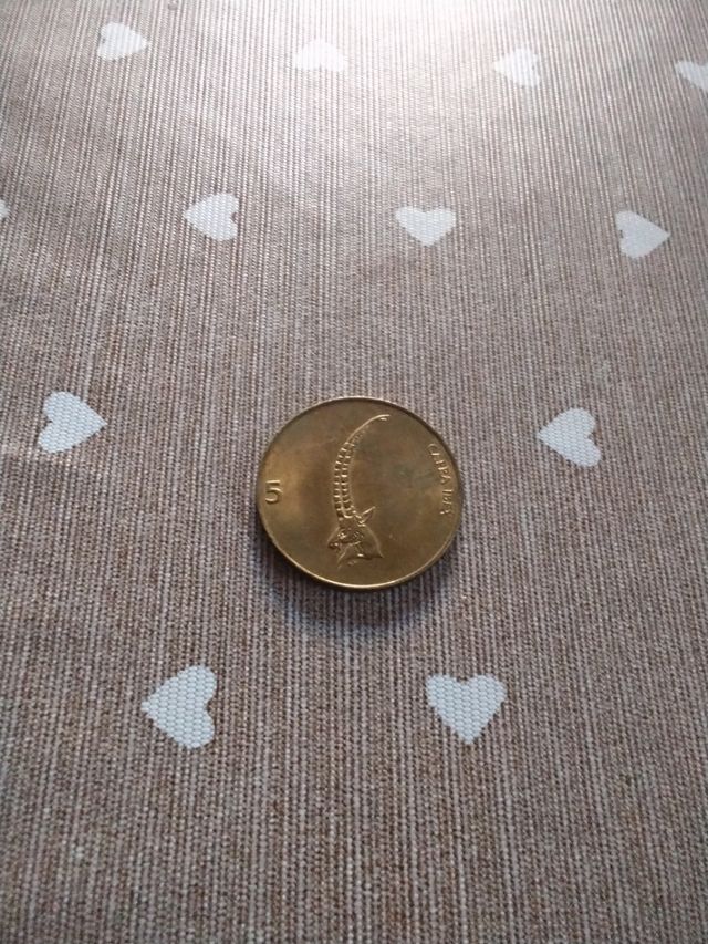 5 Schilling Slovenia monete
