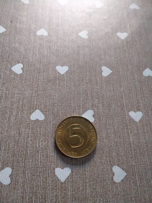 5 Schilling Slovenia monete