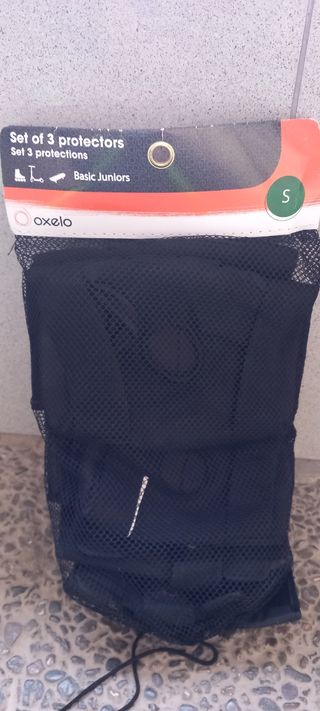 Protecciones Oxelo talla S - Rodilleras y coderas