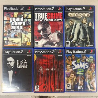 37 Juegos PS2 (PlayStation 2)