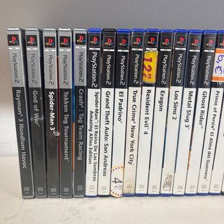 37 Juegos PS2 (PlayStation 2)