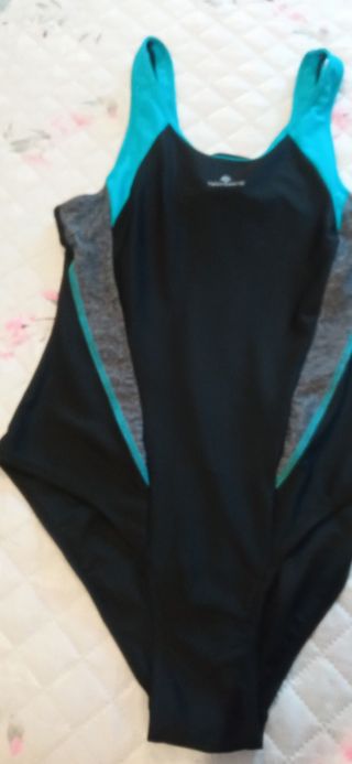 Bañador Tecnopro - Negro & Turquesa