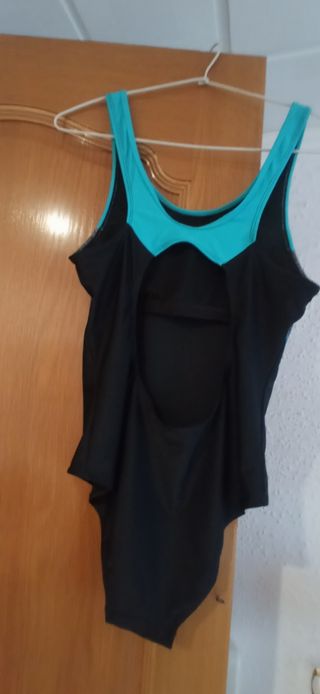 Bañador Tecnopro - Negro & Turquesa