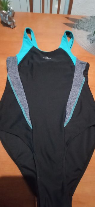 Bañador Tecnopro - Negro & Turquesa