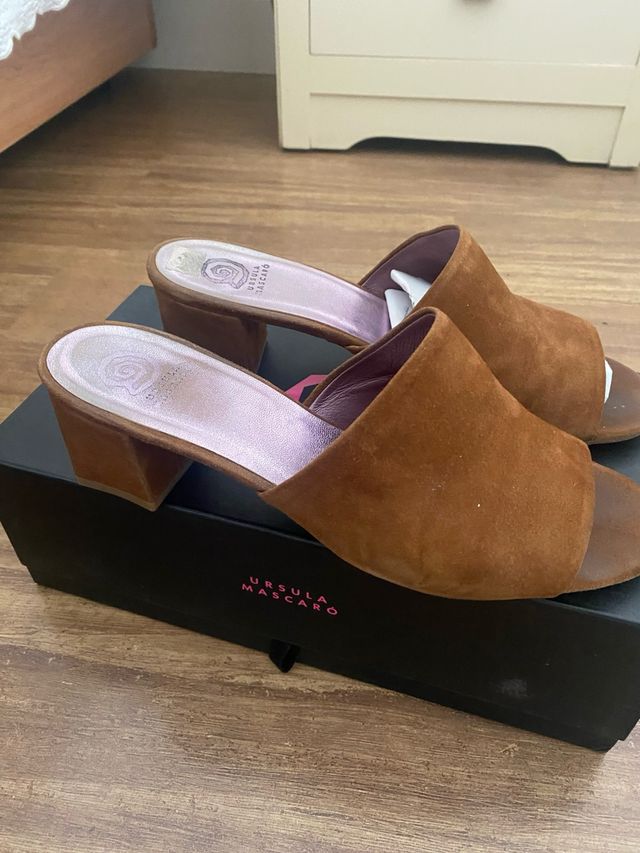 Sandalias Ursula Mascaro - Marrón - Talla 40
