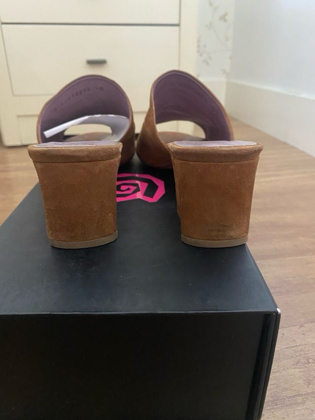 Sandalias Ursula Mascaro - Marrón - Talla 40