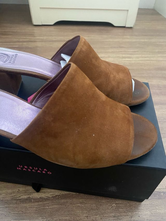 Sandalias Ursula Mascaro - Marrón - Talla 40