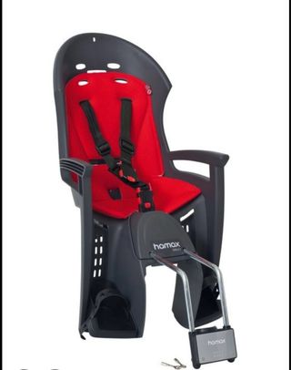 Bicicleta Btwin 5 aluminiun con silla de paseo