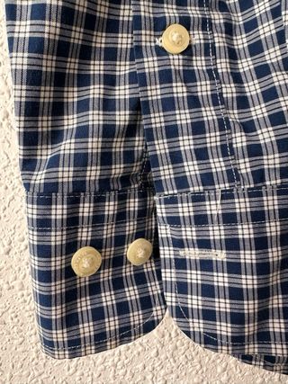 Camisa Ralph Lauren M cuadros azul
