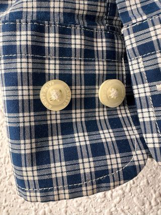 Camisa Ralph Lauren M cuadros azul