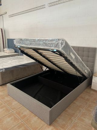 Cama Canapé 135x190 Cm + Cabecero Nuevo