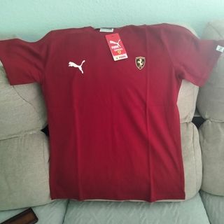 Camiseta Puma Ferrari roja Talla M