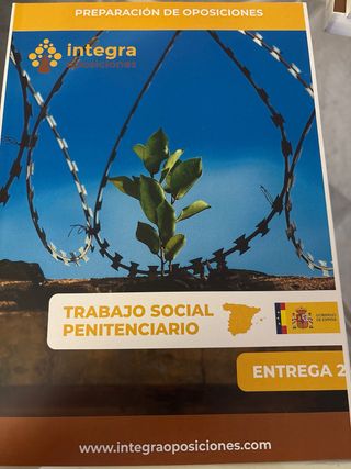 Temario oposiciones Trabajo Social penitenciario 