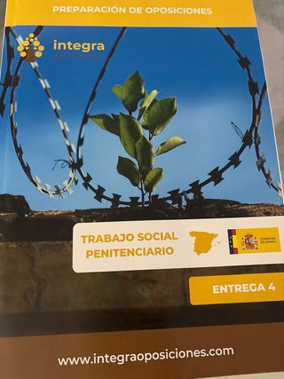 Temario oposiciones Trabajo Social penitenciario 
