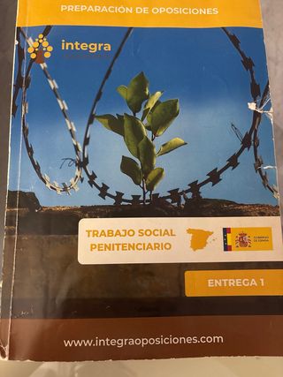 Temario oposiciones Trabajo Social penitenciario 