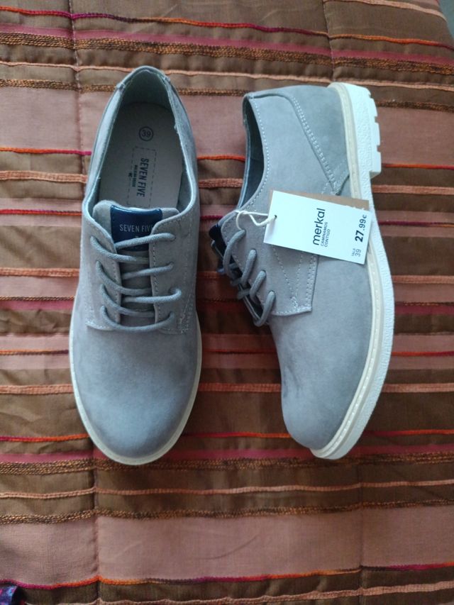 Zapatos Seven Five - Gris - 39