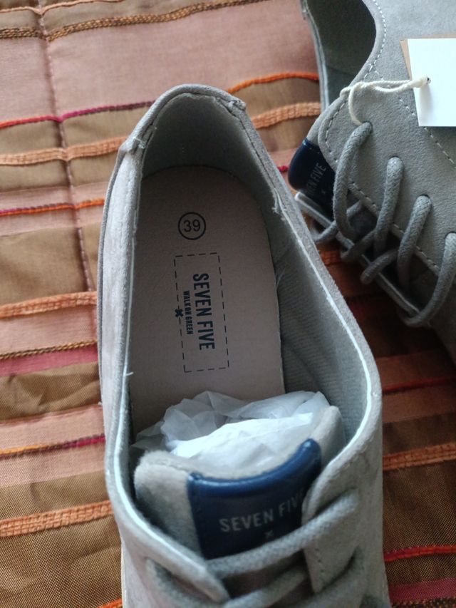 Zapatos Seven Five - Gris - 39