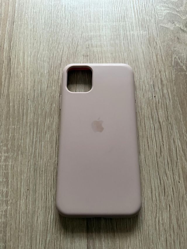 Custodia in silicone Apple rosa, iPhone 11 Pro Max