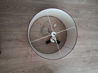 Lámpara techo 50cm - Pantalla purpura
