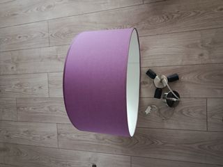 Lámpara techo 50cm - Pantalla purpura