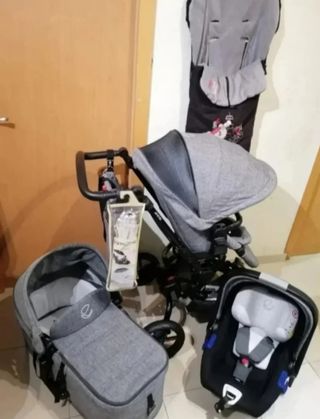 Carrito bebé Jane Epic todoterreno 3 piezas+Acceso